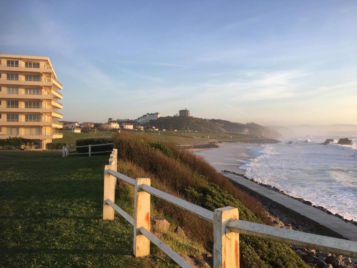 Studio sur la plage vue mer piscine Biarritz Esterno foto